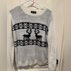 Women’s reindeer Christmas sweater